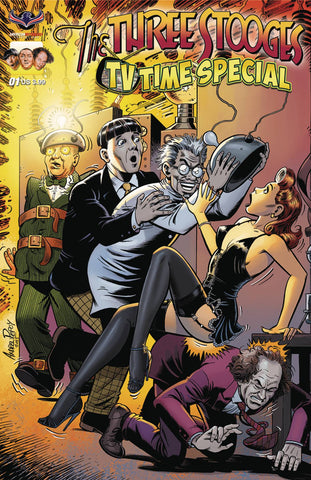 THREE STOOGES TV TIME CLASSIC CHAOS PEPOY CVR