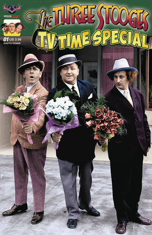 THREE STOOGES TV TIME PHOTO CVR