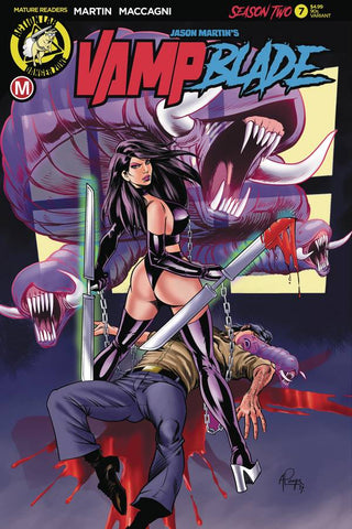 VAMPBLADE SEASON TWO #7 CVR E 90S VAR (MR)