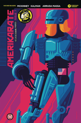 AMERIKARATE #7 CVR C WHALEN ROBOSAM (MR)