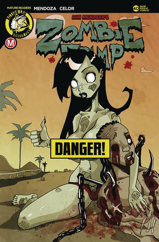 ZOMBIE TRAMP ONGOING #40 CVR B MENDOZA RISQUE (MR)