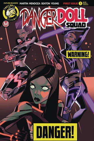 DANGER DOLL SQUAD #1 CVR B CELOR RISQUE (MR)
