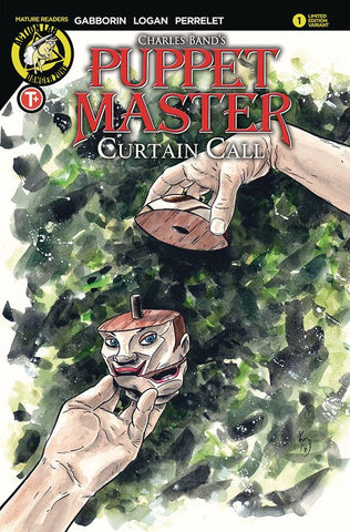 PUPPET MASTER CURTAIN CALL #1 CVR C WILLIAMS PAINTED (MR)