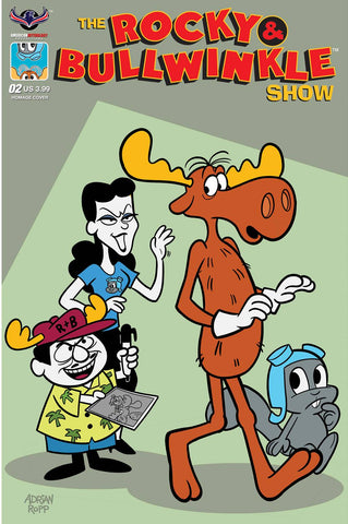 ROCKY & BULLWINKLE SHOW #2 HOMAGE ROPP CVR