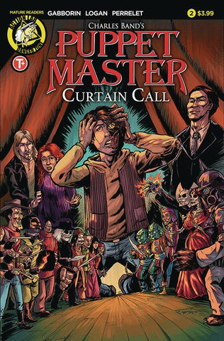 PUPPET MASTER CURTAIN CALL #2 CVR A LOGAN (MR)
