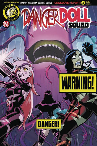 DANGER DOLL SQUAD #3 CVR F WINSTON YOUNG RISQUE (MR)