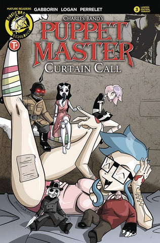 PUPPET MASTER CURTAIN CALL #3 CVR C MENDOZA DOLLFACE CVR (MR