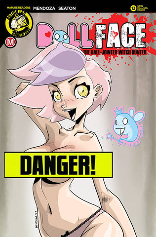 DOLLFACE #13 CVR F MENDOZA REAL GIRL RISQUE (MR)