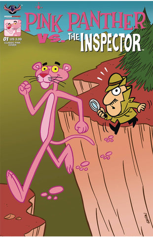 PINK PANTHER VS INSPECTOR #1 CLASSIC PINK CVR