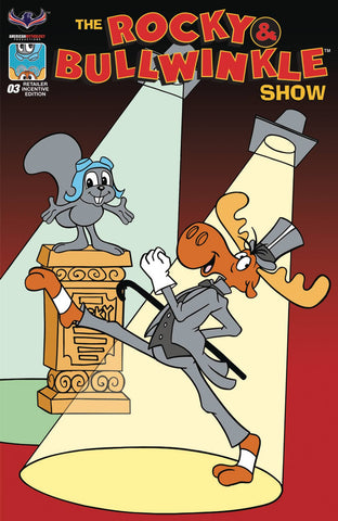ROCKY & BULLWINKLE SHOW #3 RETRO ANIMATION RETAILER INCENTIV