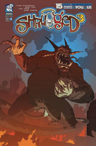 SHRUGGED VOL 3 #3  CVR B GUNNELL