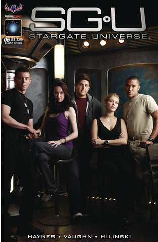 STARGATE UNIVERSE BACK TO DESTINY #5 PHOTO CVR
