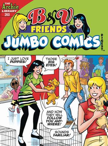 B & V FRIENDS JUMBO COMICS DIGEST #260