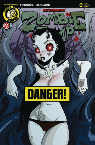 ZOMBIE TRAMP ONGOING #46 CVR F MENDOZA RISQUE (MR)