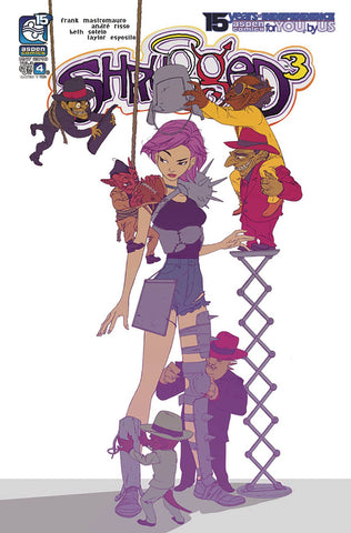 SHRUGGED VOL 3 #4  CVR B GUNNELL