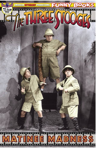 THE THREE STOOGES MATINEE MADNESS #1 COLOR PHOTO CVR