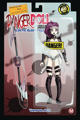 DANGER DOLL SQUAD GALACTIC GLADIATORS #3 CVR F MENDOZA RISQU