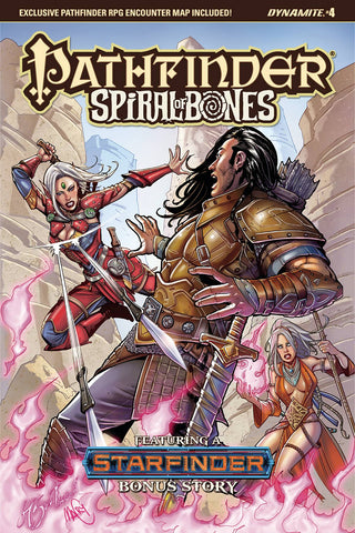 PATHFINDER SPIRAL OF BONES #4  CVR A SANTUCCI