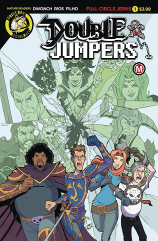 DOUBLE JUMPERS FULL CIRCLE JERKS #1  CVR A RIOS (MR)