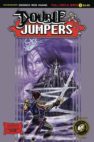 DOUBLE JUMPERS FULL CIRCLE JERKS #1  CVR B LOGAN (MR)