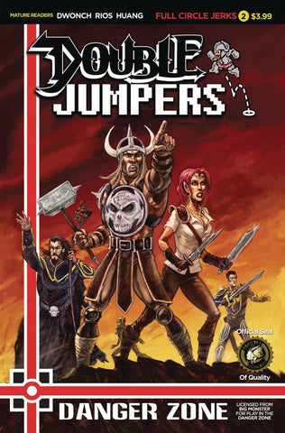 DOUBLE JUMPERS FULL CIRCLE JERKS #2  CVR B LOGAN (MR)