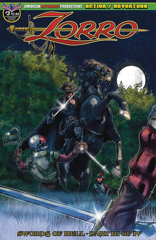 ZORRO SWORDS OF HELL #3 PINTO DEVILS BY MOONLIGHT CVR