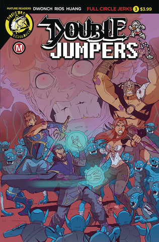 DOUBLE JUMPERS FULL CIRCLE JERKS #3  CVR A RIOS (MR)