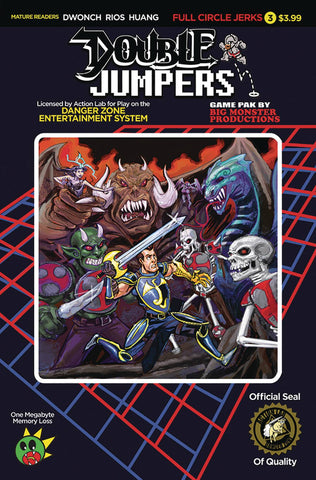 DOUBLE JUMPERS FULL CIRCLE JERKS #3  CVR B LOGAN (MR)