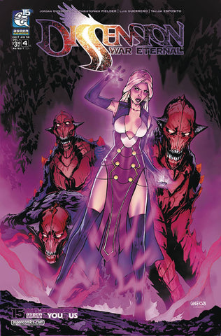 DISSENSION WAR ETERNAL #4 CVR A GUNDERSON