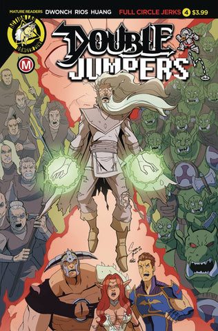 DOUBLE JUMPERS FULL CIRCLE JERKS #4  CVR A RIOS (MR)