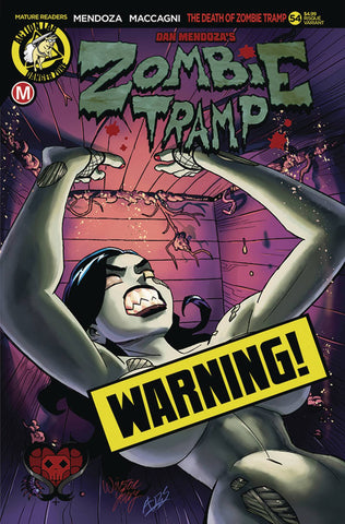 ZOMBIE TRAMP ONGOING #54 CVR B WINSTON YOUNG RISQUE (MR)