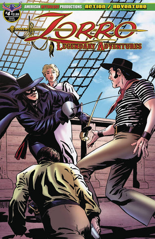 ZORRO LEGENDARY ADVENTURES #4 MAIN CVR
