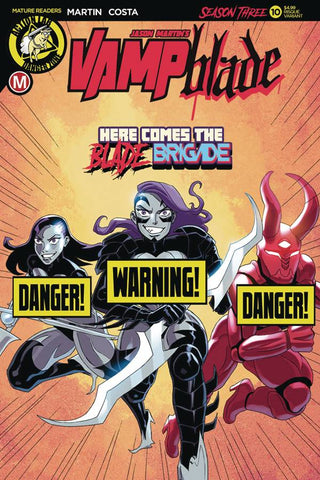 VAMPBLADE SEASON 3 #10 CVR B COSTA RISQUE (MR)