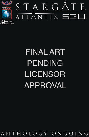 STARGATE ATLANTIS UNIVERSE ANTHOLOGY ONGOING #3 SGU PHOTO CV
