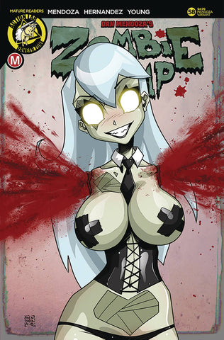 ZOMBIE TRAMP ONGOING #58 CVR E MENDOZA RISQUE LTD ED (MR)