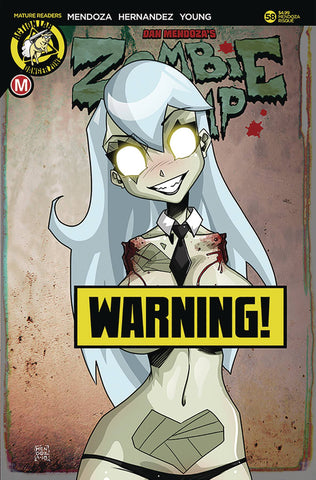 ZOMBIE TRAMP ONGOING #58 CVR F MENDOZA RISQUE LTD ED B (MR)