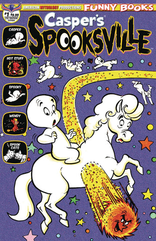 CASPERS SPOOKSVILLE #1  RETRO ANIMATION LTD ED CVR (C: