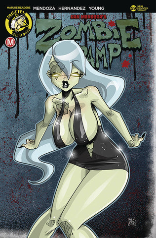 ZOMBIE TRAMP ONGOING #59 CVR E MENDOZA RISQUE LTD ED (MR)