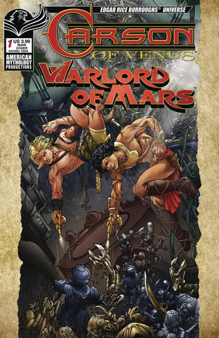 CARSON OF VENUS WARLORD OF MARS #1 MAIN CVR KALUTA