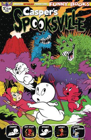CASPERS SPOOKSVILLE #2  SHANOWER MAIN CVR  (C: 0-