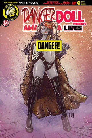DANGER DOLL SQUAD PRESENTS AMALGAMA LIVES #4 CVR F ACTION FI