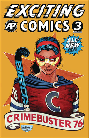 EXCITING COMICS #3 MAIN CVR