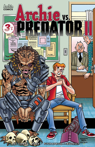 ARCHIE VS PREDATOR 2 #3  CVR F KENNEDY