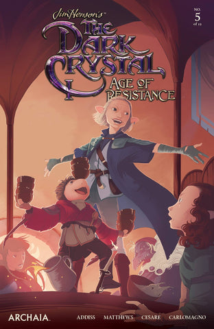 JIM HENSON DARK CRYSTAL AGE RESISTANCE #5 CVR A FINDEN