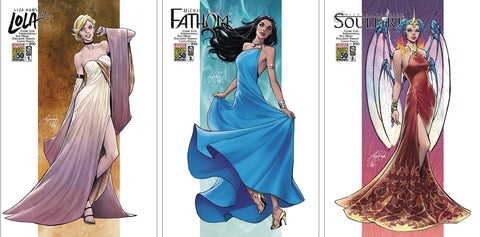 FATHOM LOLA XOXO SOULFIRE SDCC CONNECTING CVRS SET