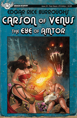 CARSON OF VENUS EYE OF AMTOR #3 CVR B LTD ED PULP VAR