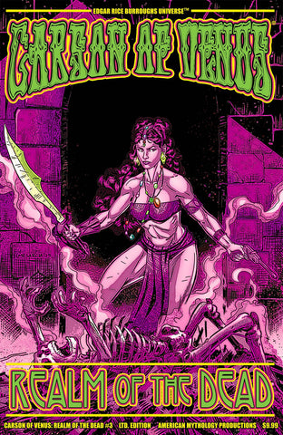 CARSON OF VENUS REALM OF DEAD #3 CVR B LTD ED PULP VAR