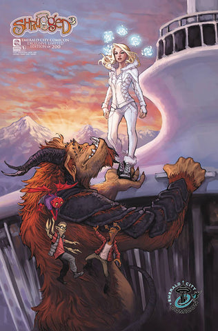 SHRUGGED VOL 3 #1 EMERALD CITY CC 2018 LTD ED VAR