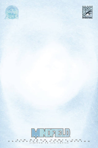 MINDFIELD #2 SDCC 2010 BLANK SKETCH VAR