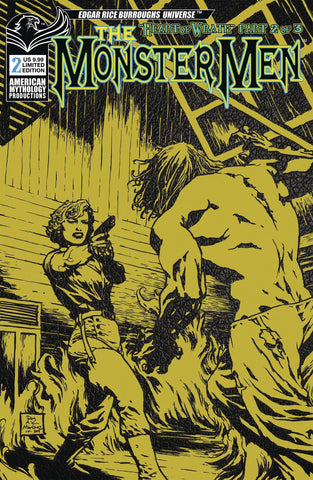 MONSTER MEN HEART OF WRATH #2 PULP LTD ED VAR (MR)